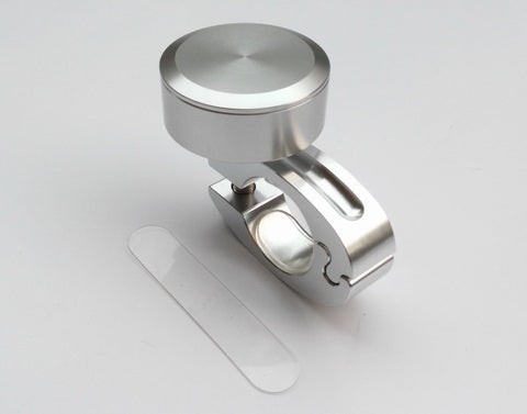 7/8 - 1 Inch Diameter Handlebar Mount Clear Anodized Aluminum Compact Urn