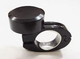 7/8 - 1 Inch Diameter Handlebar Mount Black Anodized Compact Urn